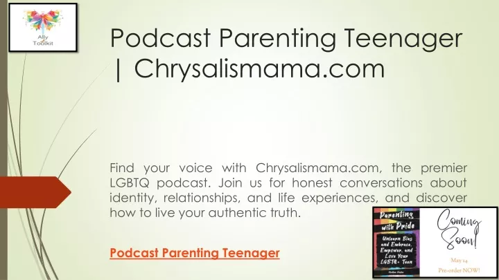 podcast parenting teenager chrysalismama com