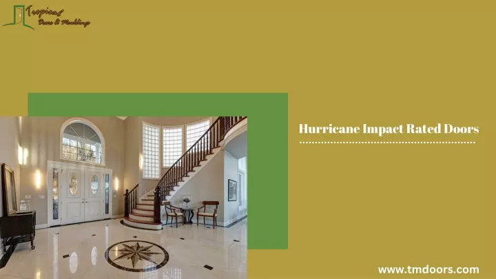 hurricane impact rated doors