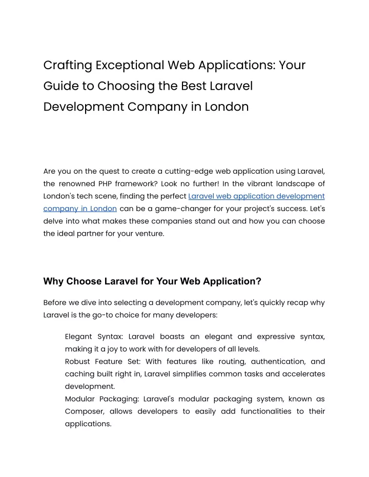 crafting exceptional web applications your guide