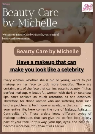 Have a makeup that can make you look like a celebrity