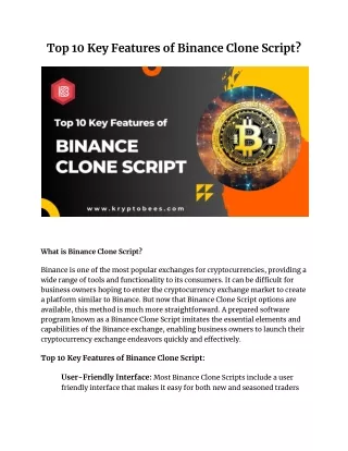 Top 10 Key Features of Binance Clone Script (1)