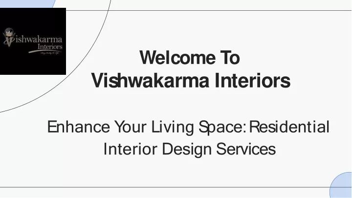 welcome to vishwakarma interiors