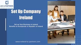 Set Up Company Ireland