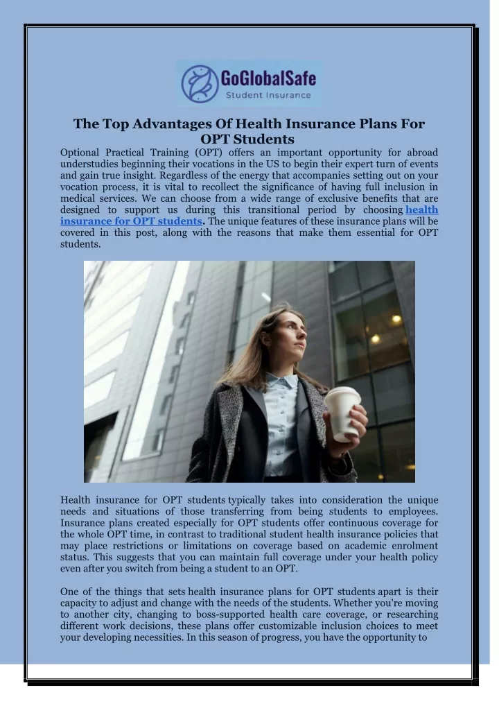 the top advantages of health insurance plans
