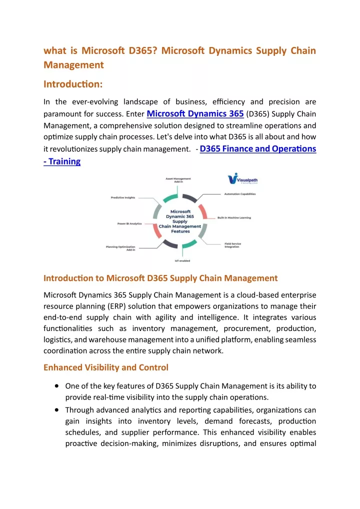 what is microsoft d365 microsoft dynamics supply