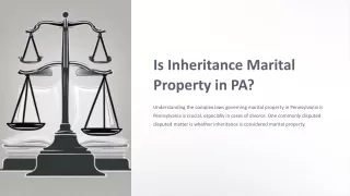 Is Inheritance Marital Property in PA