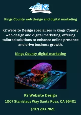 Kings County web design and digital marketing