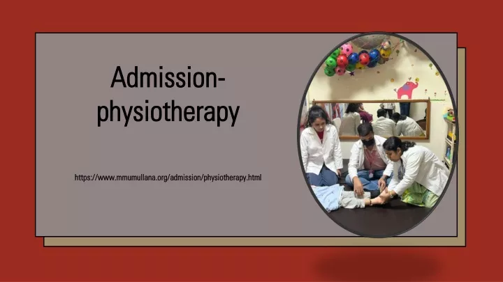 admission physiotherapy
