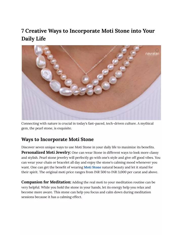 7 creative ways to incorporate moti stone into