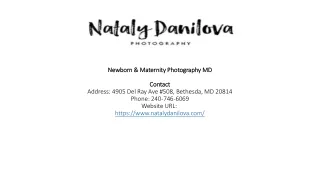 Newborn & Maternity Photography MD