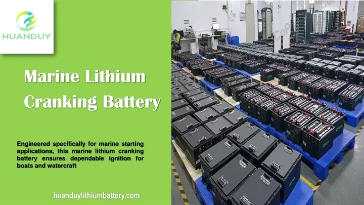 marine lithium cranking battery