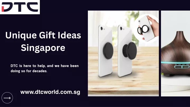 unique gift ideas singapore