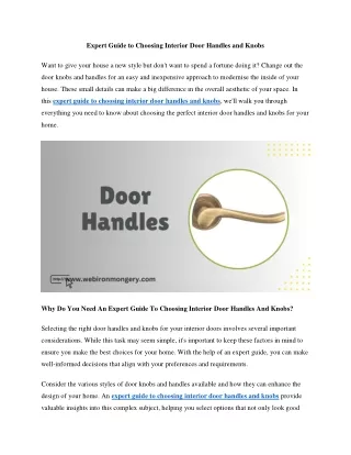 Expert_Guide_to_Choosing_Interior_Door_Handles_and_Knobs16