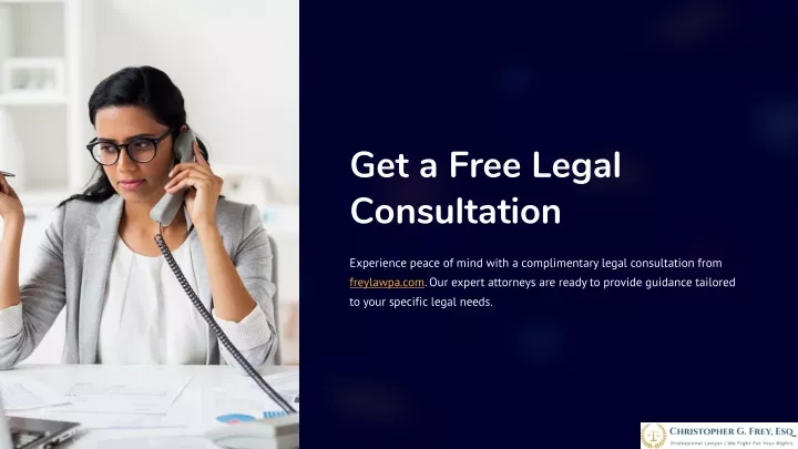 get a free legal consultation