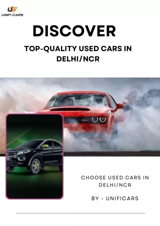 Exclusive Deals on Top-Quality Used Cars in Delhi NCR