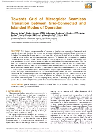 this article has been accepted for publication