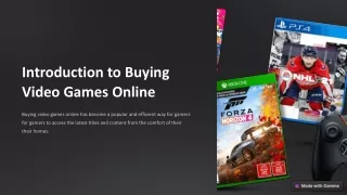 Buying Video Games Online