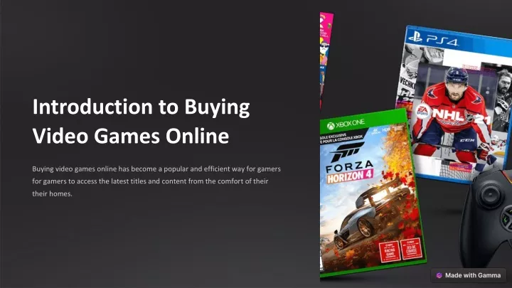 introduction to buying video games online