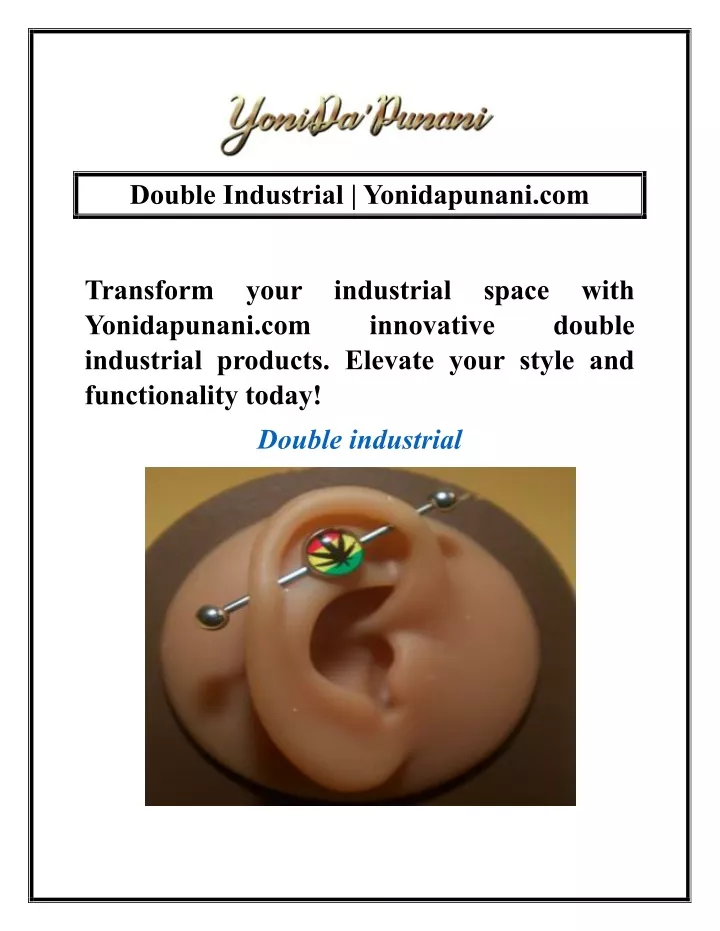 double industrial yonidapunani com