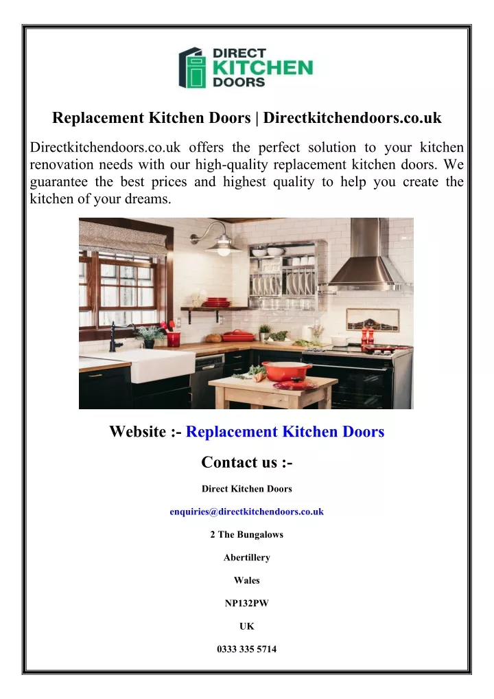 replacement kitchen doors directkitchendoors co uk
