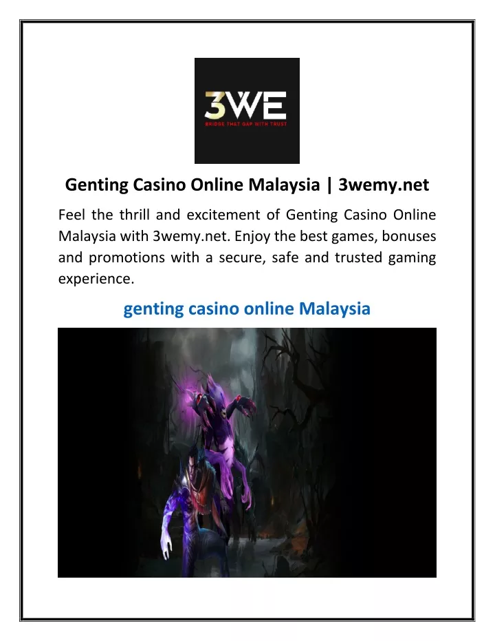 genting casino online malaysia 3wemy net