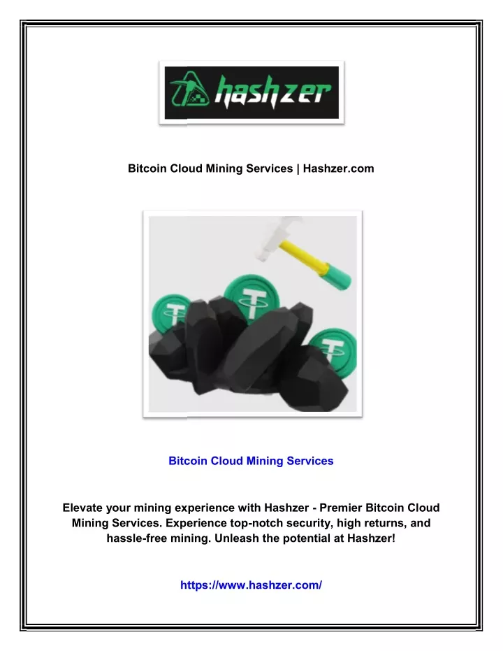 bitcoin cloud mining services hashzer com bitcoin