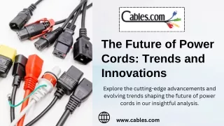 The Future of Power Cords Trends and Innovations