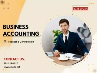 Business Accounting | Chugh CPAs, LLP