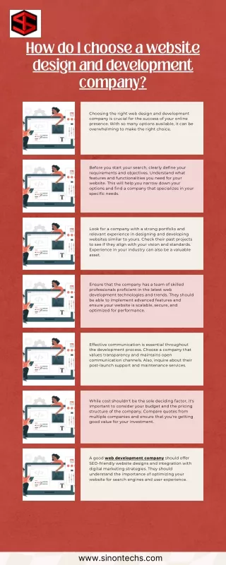 how do i choose a website design and development
