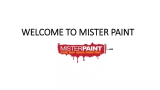 Transform Your Home with Mister Paint: Expert House Painters Near You in the USA