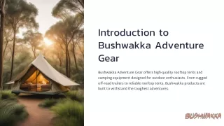 Bushwakka Adventure Gear