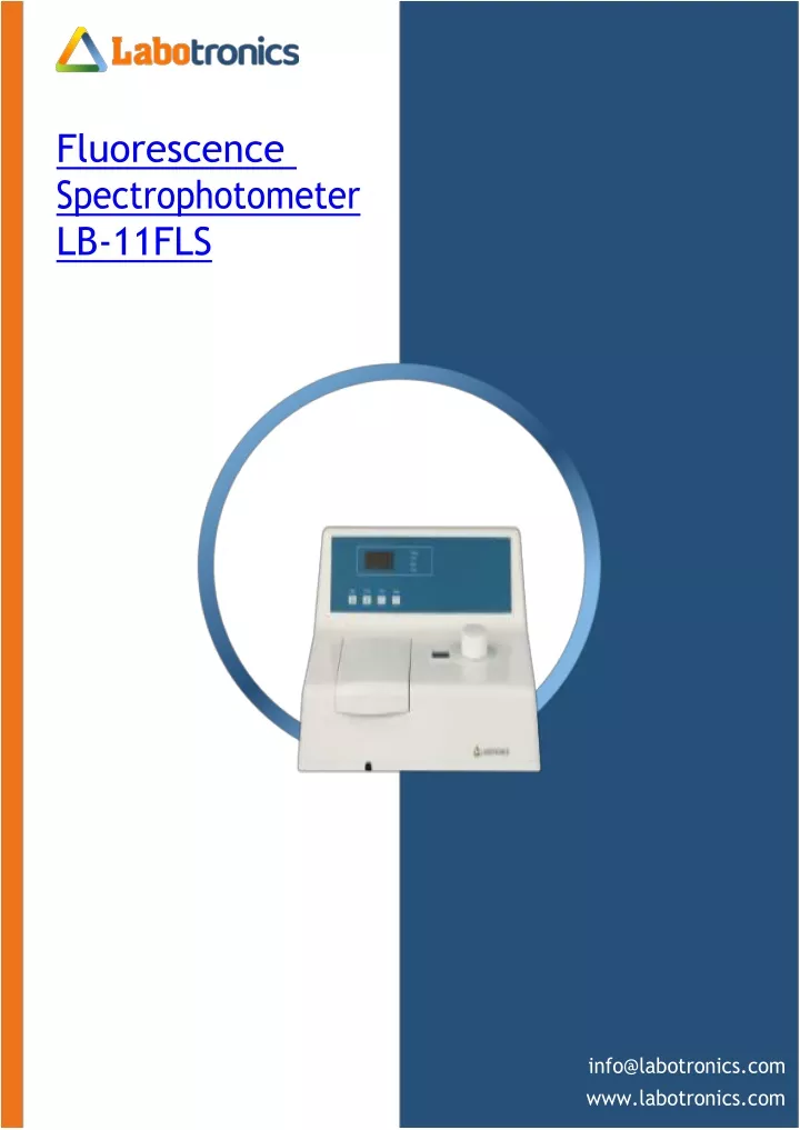 fluorescence spectrophotometer lb 11fls