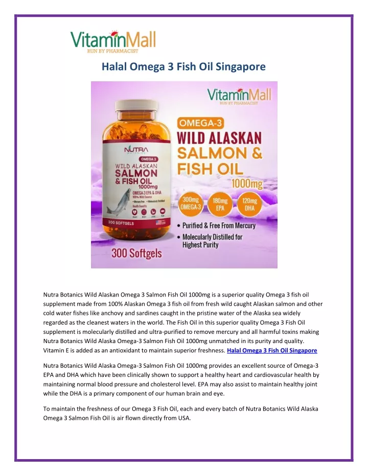 halal omega 3 fish oil singapore