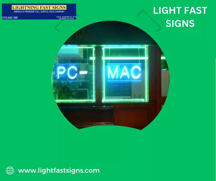 light fast signs