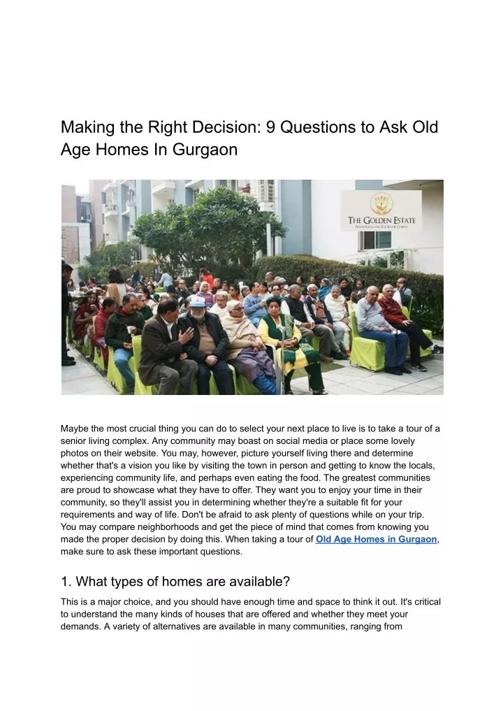 making the right decision 9 questions
