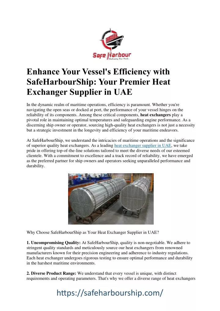 enhance your vessel s efficiency with