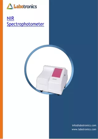 nir spectrophotometer