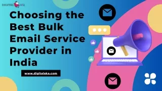 Choosing the Best Bulk Email Service Provider in India