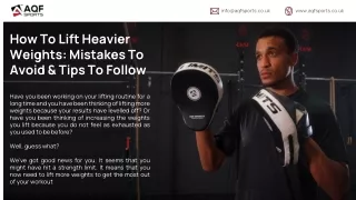 How To Lift Heavier Weights_ Mistakes To Avoid & Tips To Follow