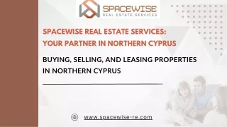 Realize Real Estate Potential: SpaceWise Services in Northern Cyprus