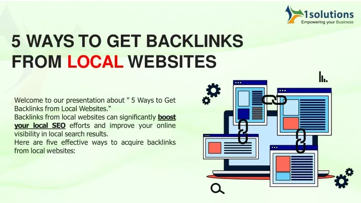 5 ways to get backlinks from local websites