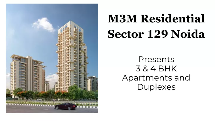 m3m residential sector 129 noida