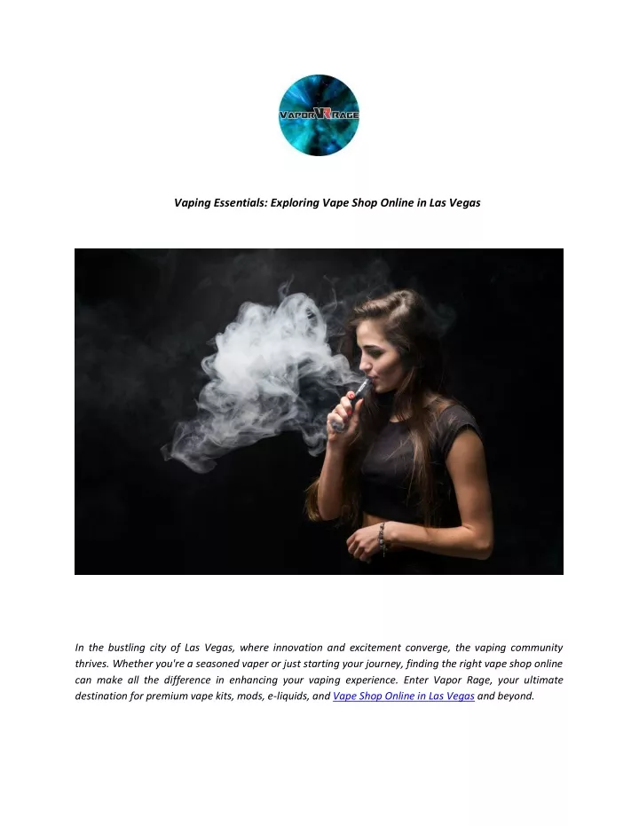 vaping essentials exploring vape shop online