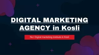 Explore Digital Marketing institute in kosli- Rewari