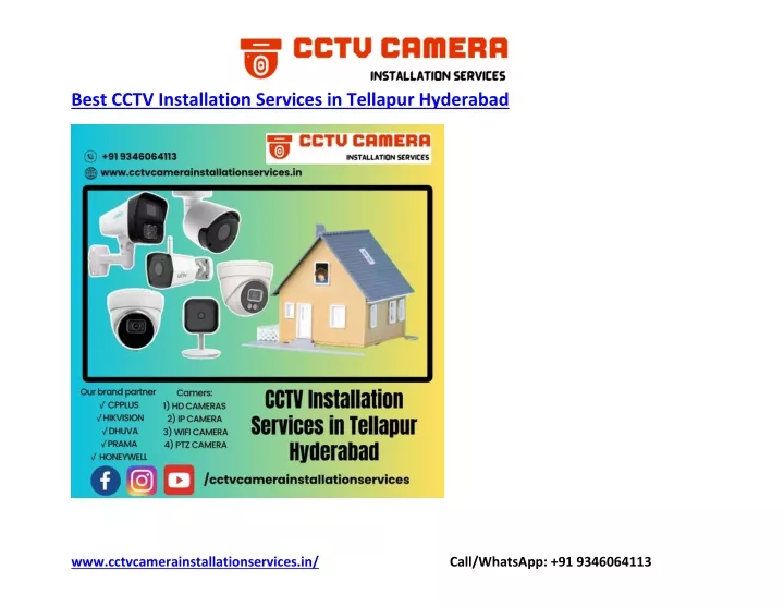 best cctv installation services in tellapur