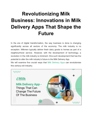 Revolutionizing Milk Business_ Innovations in Milk Delivery Apps That Shape the Future (1)