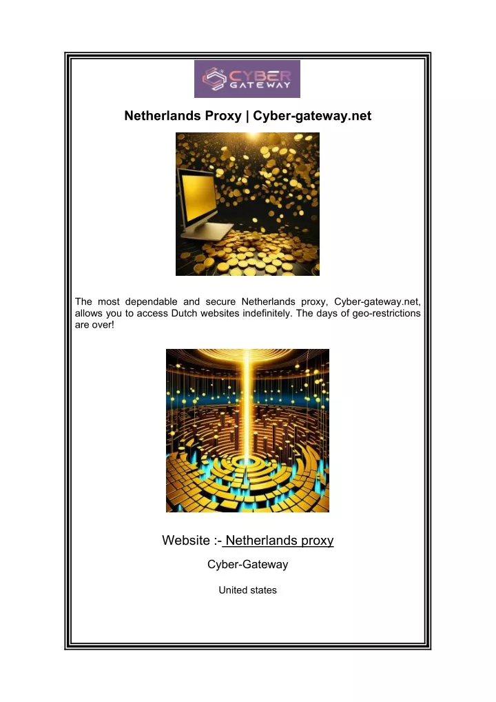 netherlands proxy cyber gateway net