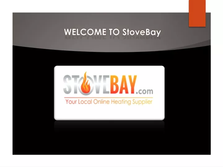 welcome to stovebay