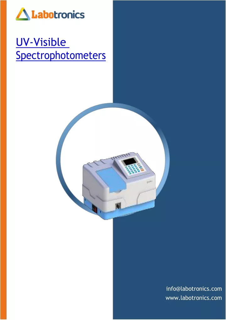 uv visible spectrophotometers