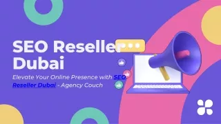 Elevate Your Online Presence with SEO Reseller Dubai - Agency Couch